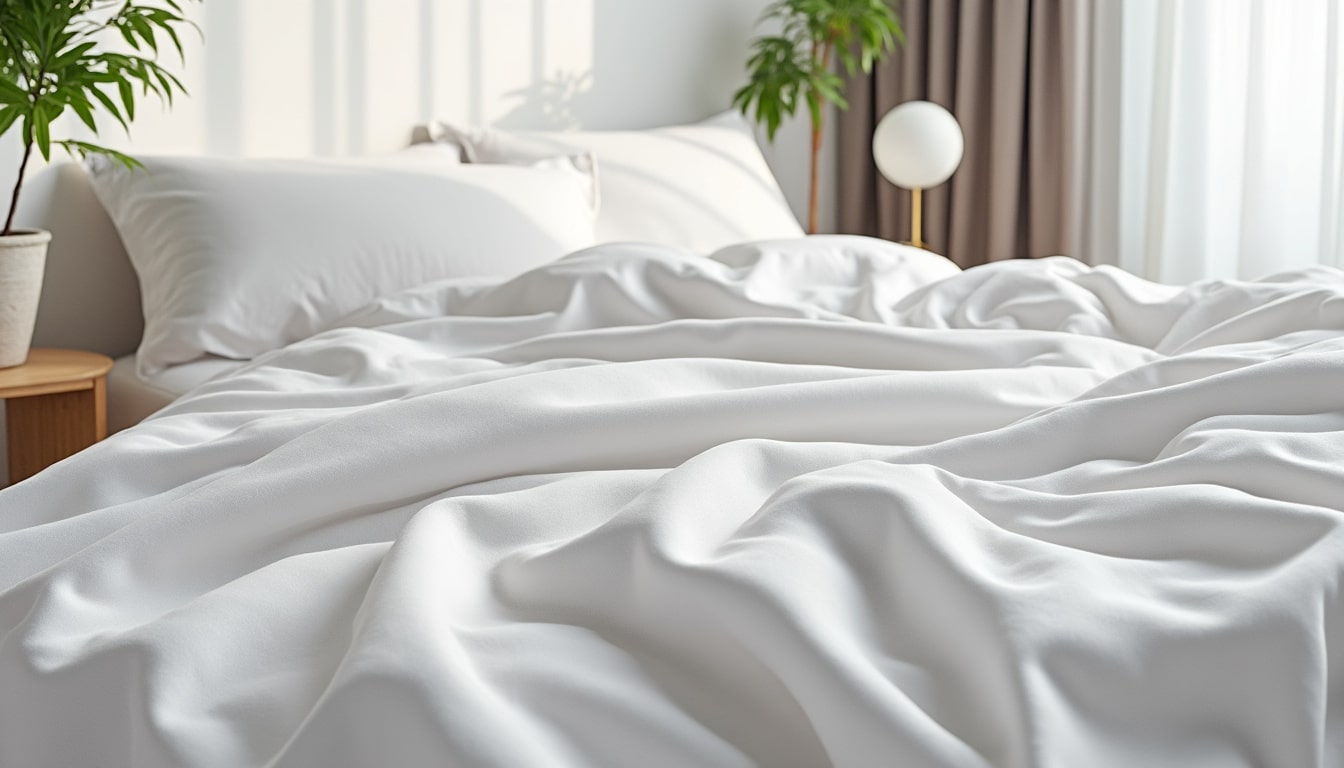 Housse de couette percale de coton : ce que change la matière