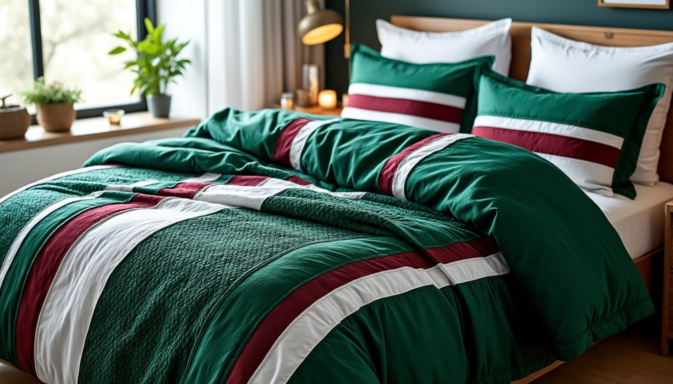Housse de couette rugby 220X240 : le bon dimensionnement