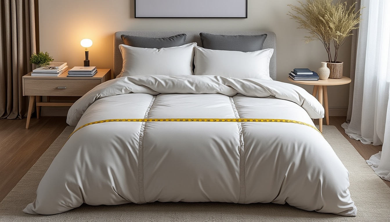 Taille couette pour lit 160X200 : le tableau de correspondance