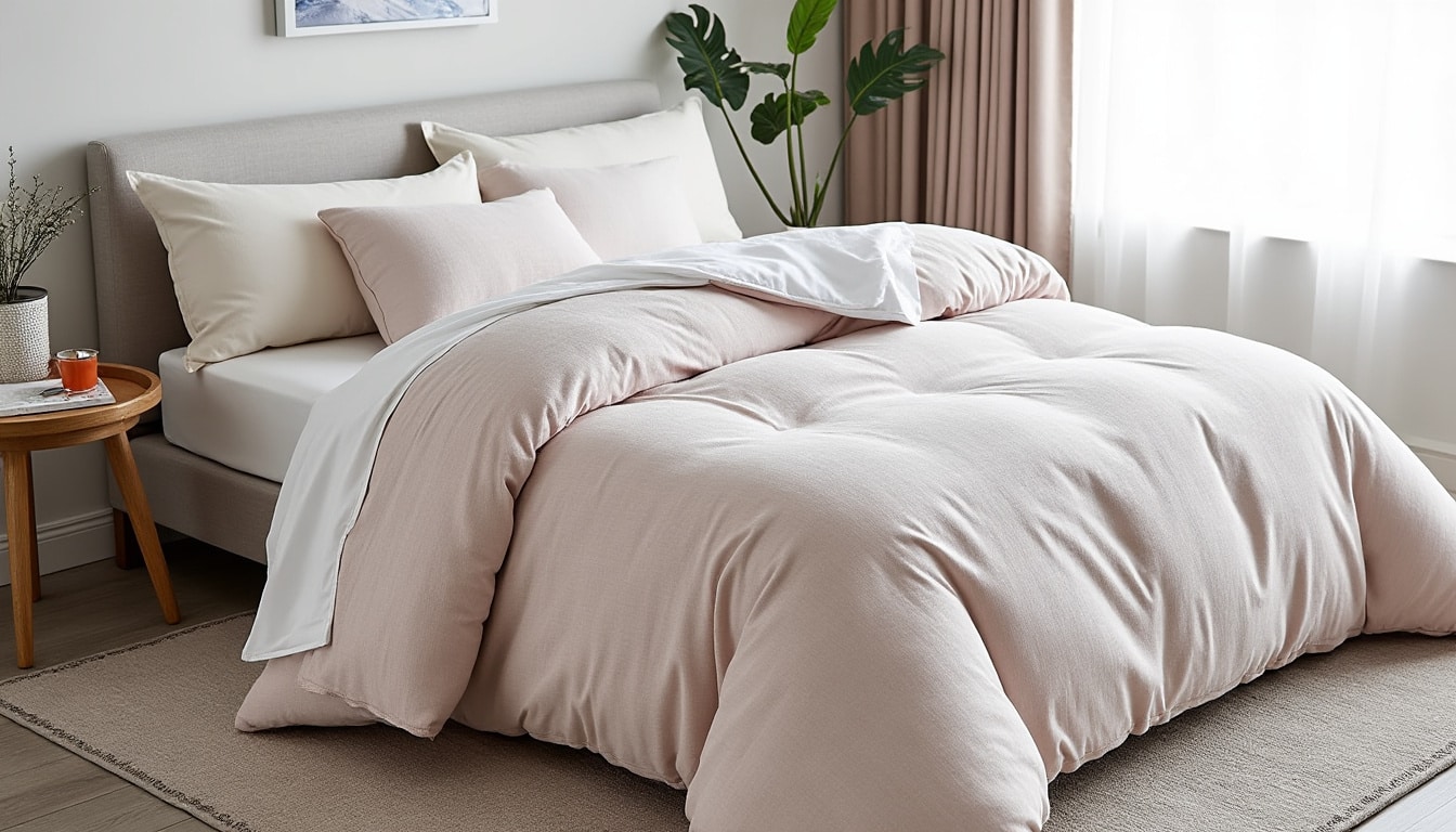 Housse de couette flanelle 240X220 : le bon dimensionnement